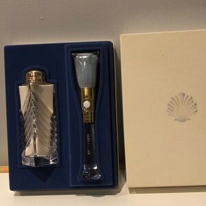 Estee Lauder White Linen Perfumed Body Powder Body Brush Gift Set Vintage